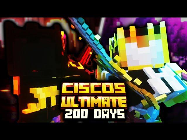 I Survived 200 Days in MEDIVAL MINECRAFT CISCOS ULTIMATE...