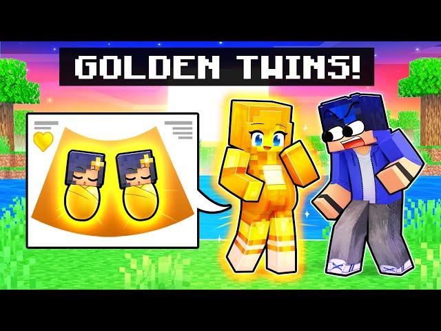 I'm PREGNANT with GOLDEN TWINS In Minecraft!