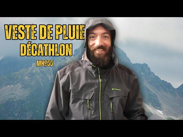 REVUE ET RETEX / VESTE DE PLUIE MH900 DECATLHON / AVIS INDEPENDANT