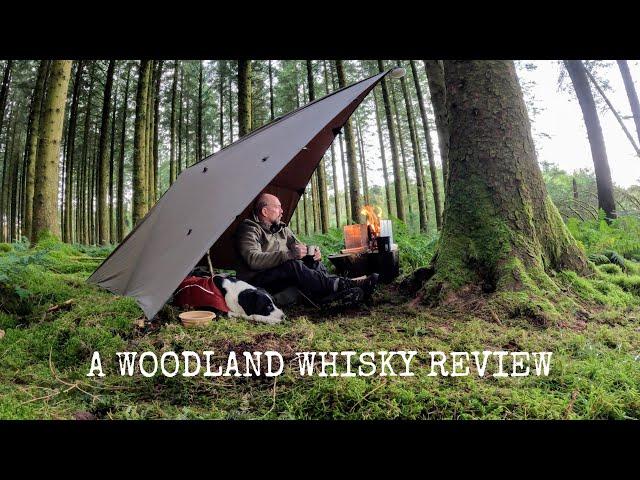 Tarp Camping in the Woods | Whisky of the Year 2024