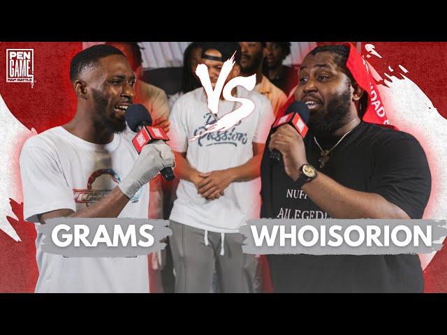 GRAMS vs WHOISORION | PenGame Rap Battle 2024