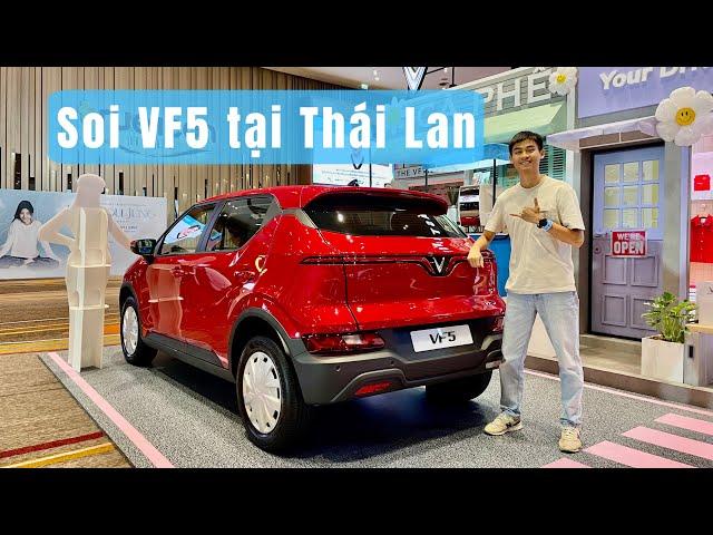 Soi chi tiết Vinfast VF5 tại Thái Lan: lý do rẻ hơn bản Plus ở Việt Nam