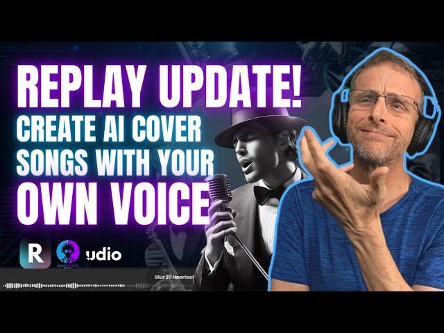 YOUR Voice in an AI Cover! FREE with the Replay Update