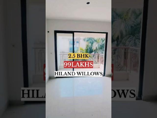 Unused 3 BHK Resale Flat at Hiland Willows | New Way Real Estate | +919803151905