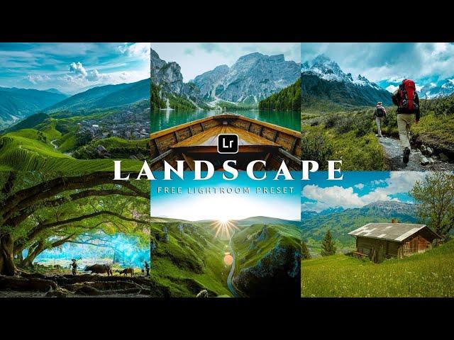 Landscape - Lightroom Preset | Lightroom Mobile Preset Free DNG | lightroom presets