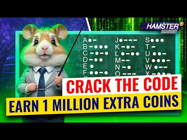 Hamster Kombat Update: How Morse Code Can Help You Earn More ️Hamster Academy