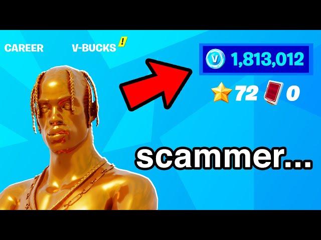 I Exposed Fortnite's Biggest Scammer...