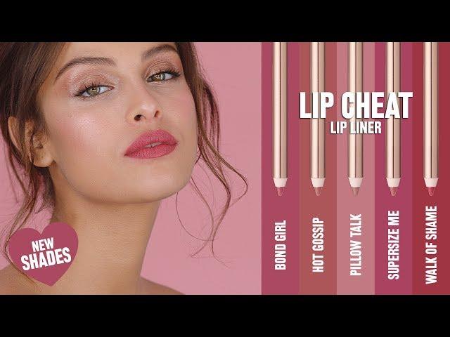 NEW! Lip Cheats: How to Apply Lip Liner | Charlotte Tilbury