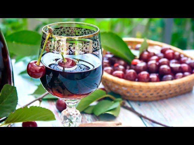 ВИШНЕВАЯ НАСТОЙКА - Вкуснейший напиток из вишни на водке