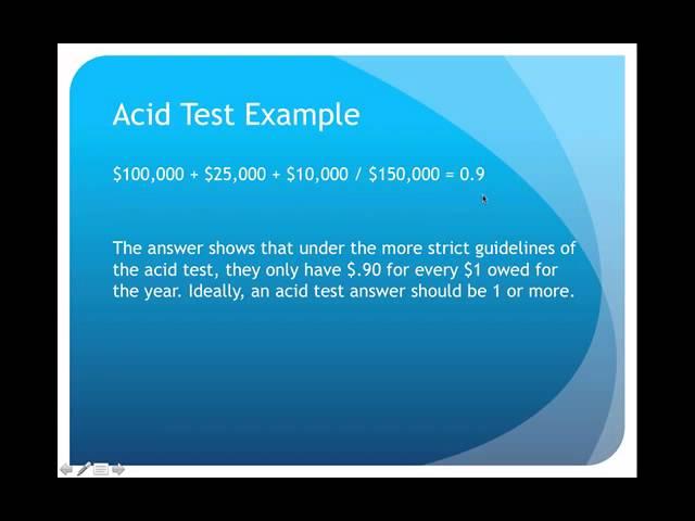 Financial Ratios Lecture