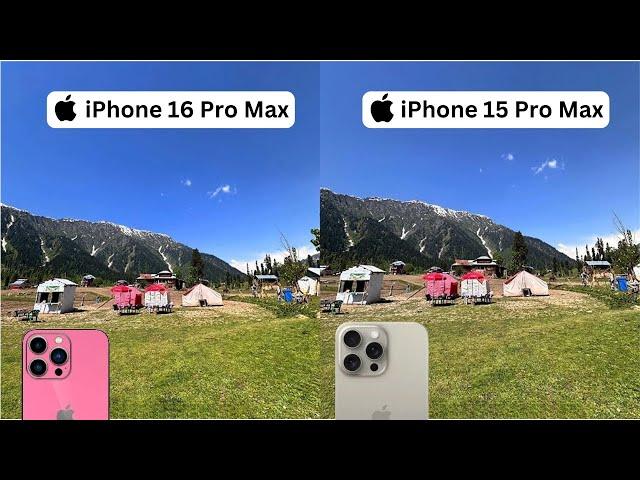 iPhone 16 Pro Max vs iPhone 15 Pro Max: Best Camera Comparison 2024!