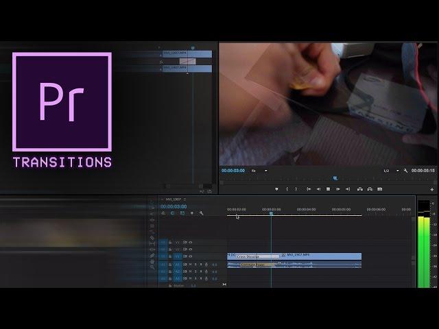 Adobe Premiere Pro CC Tutorial: How to Apply Transitions between clips