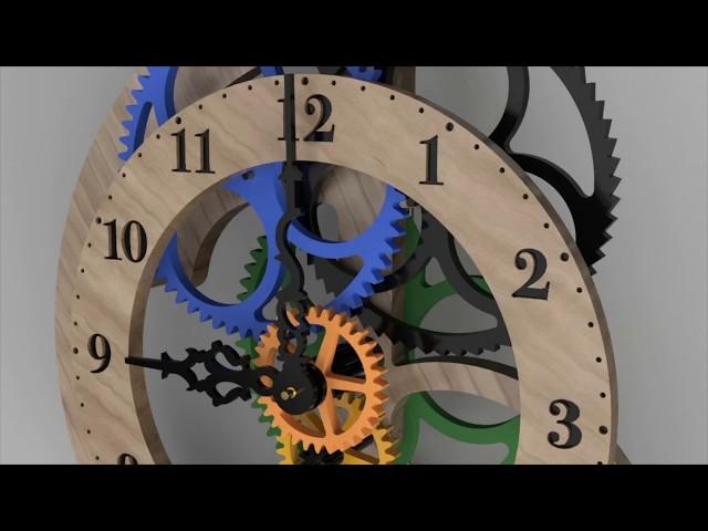 Toucan Clock - CAD Model