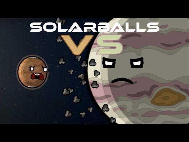 Mars VS Jupiter! [SolarBalls Fan Animation] @SolarBalls (CREDIT to Featherstone Animation)