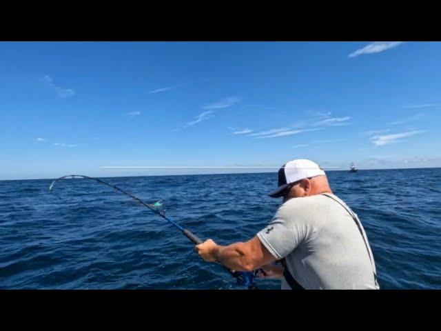 Inshore Bluefin Tuna bite off NJ. Epic day! Non stop action!!