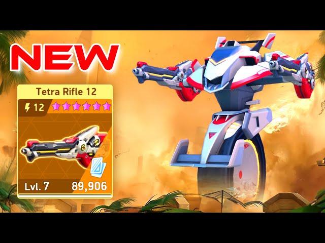 NEW WEAPON Tetra Rifle 12 - Killshot - Lacewing - Panther - Mech Arena