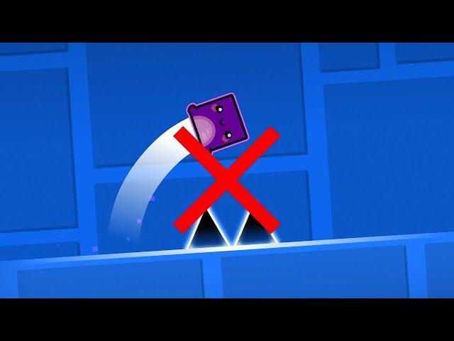 Can You Beat Geometry Dash Without Jumping?