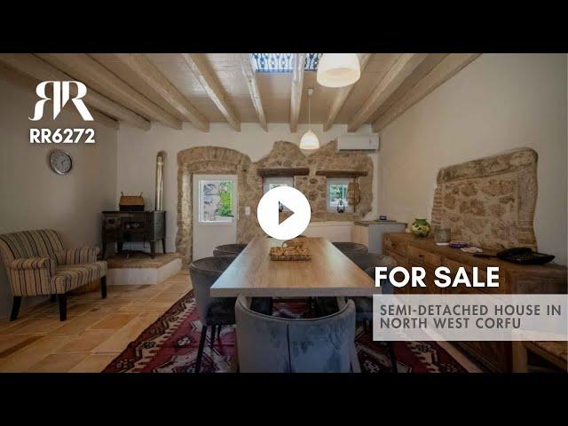 Cosy Traditional Stone Village House in Gardelades, Corfu, Greece RR6272 | Roula Rouva Real Estate