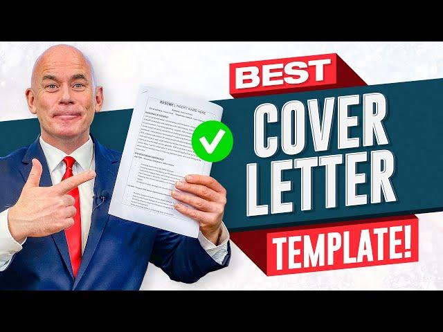 HOW TO WRITE A COVER LETTER for a JOB APPLICATION! (The BEST Example COVER LETTER to GET YOU HIRED!)