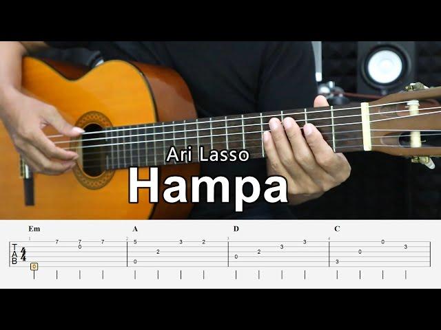 Hampa - Ari Lasso - Fingerstyle Guitar Tutorial + TAB & Lyrics