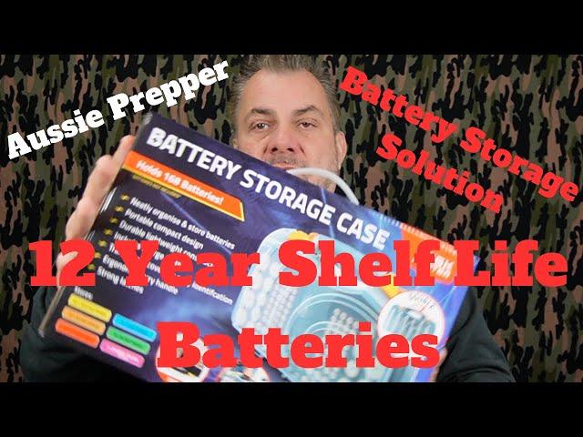 Battery Storage for Preppers and People that use Batteries  - Long Shelf Life Batteries and Storage