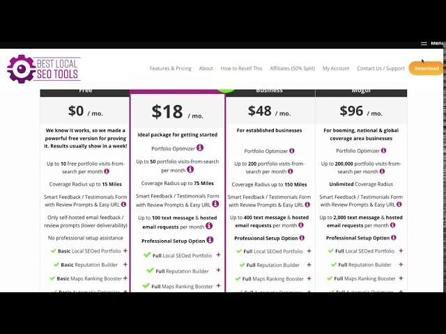 Best Local SEO Tools Easy Setup / Demo Video