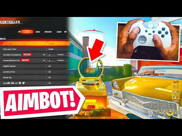 NEW BO6 Aim Assist Settings Make Controller Players Overpowered!  (Black Ops 6 Best Settings)