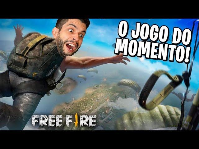 FREE FIRE! O JOGO QUE TODO MUNDO ESTÁ JOGANDO! Battle Royale