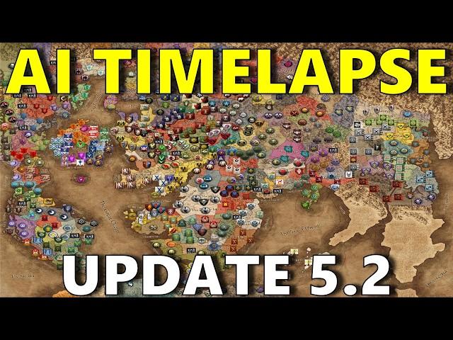 Warhammer 3 AI Timelapse but its v5.2 with new AI update