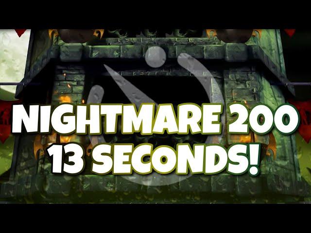 MK Mobile - World Speed Record? Nightmare 200!