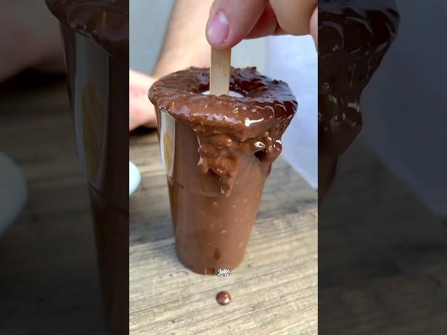 Giant Ice Cream Chocolate Dipping | Satisfying