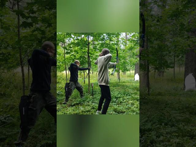 Обучение стрельбе из лука в Минске #traditional #archery #bowman #archer #longbow #bow #shooting