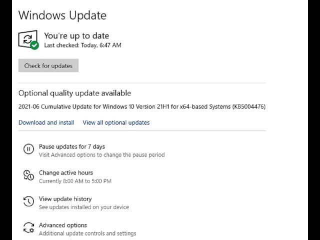 Windows 10 update error code 0x80073712