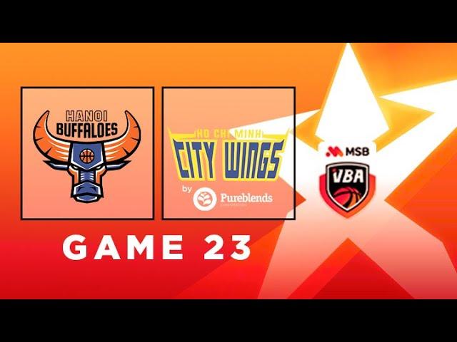 Livestream Hanoi Buffaloes - Ho Chi Minh City Wings | Game 23 𝐕𝐁𝐀 𝐒𝐓𝐀𝐑 𝐗