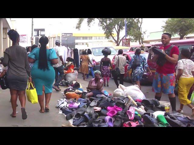 4K BIGGEST OPEN AFRICAN STREET MARKET COMPLETE TOUR GHANA ACCRA 2