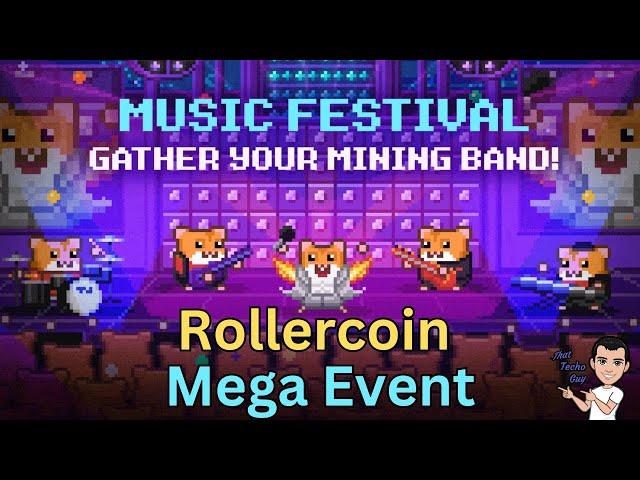 Rollercoin | Music Festival Mega Event