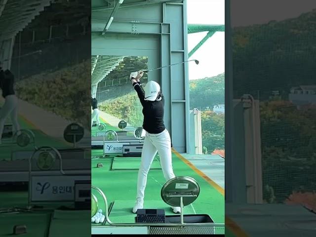 볼때마다 감탄하게 되는 KLPGA 문서율 프로 슬로우모션 스윙!!