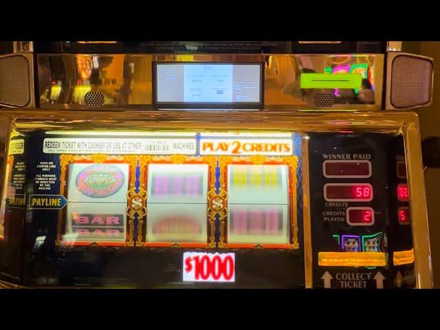 $2000 dollars per spin top dollar! Massive bets! #slots #casino #vegas