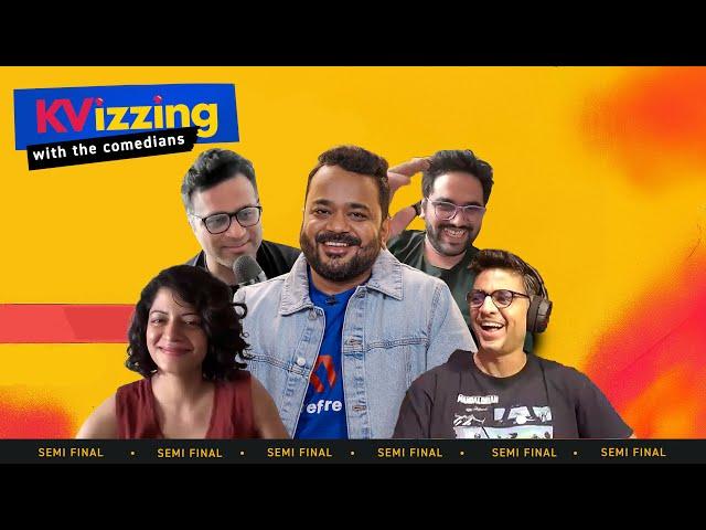 KVizzing with the Comedians Visual Edition SF1 I Quiz I Quizzing I Trivia I Kumar Varun