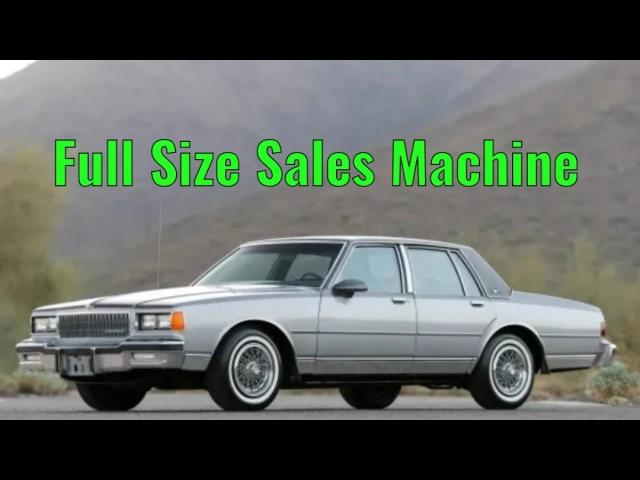 GM Did It Right: The 1977-90 Chevrolet Caprice