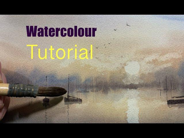 Watercolour Painting Tutorial - Perfect For Beginners