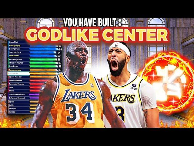 BEST ALL AROUND CENTER BUILD ON NBA 2K25! GAME BREAKING BEST DEMIGOD BIGMAN BUILD 2K25 NEXT GEN!