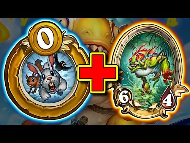 This combo is Insane with Mrglin Burglar! | Hearthstone Battlegrounds