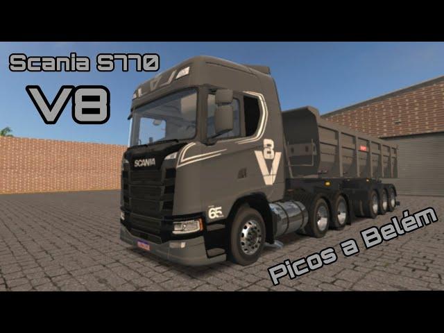 Scania S770 V8 WTDS - Viagem de Picos a Belém