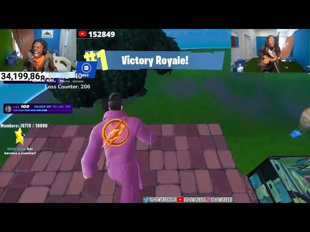 PLAYING FORTNITE UNTIL WE WIN pt 5 ️ ft. Kai Cenat (RANKED)