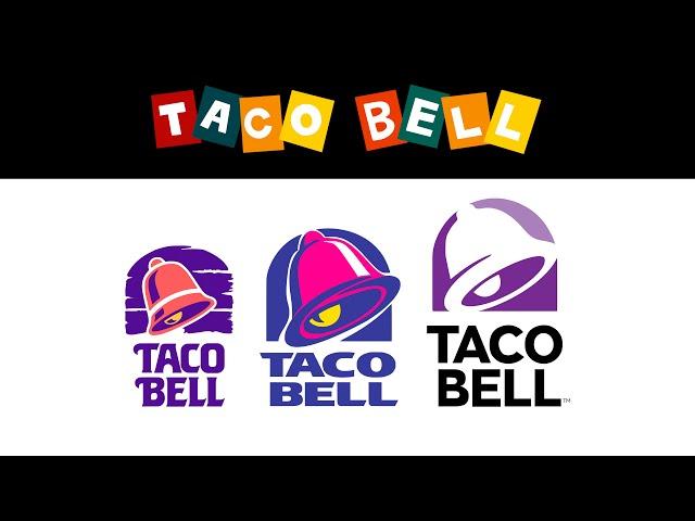 Taco Bell Logo Evolution - Animation