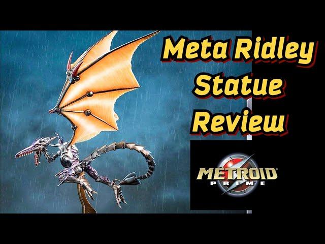 First 4 figures Metroid Prime Meta Ridley exclusive edition statue review!