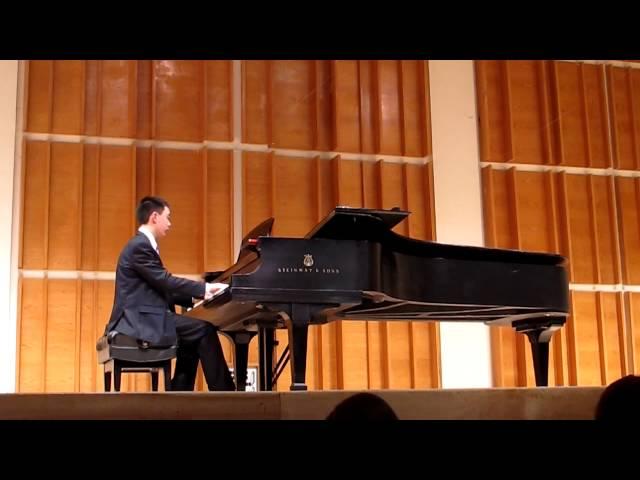 Mark Wang Perfoms Liszt's Waldersrauschen at Merkin Concert Hall NYC.