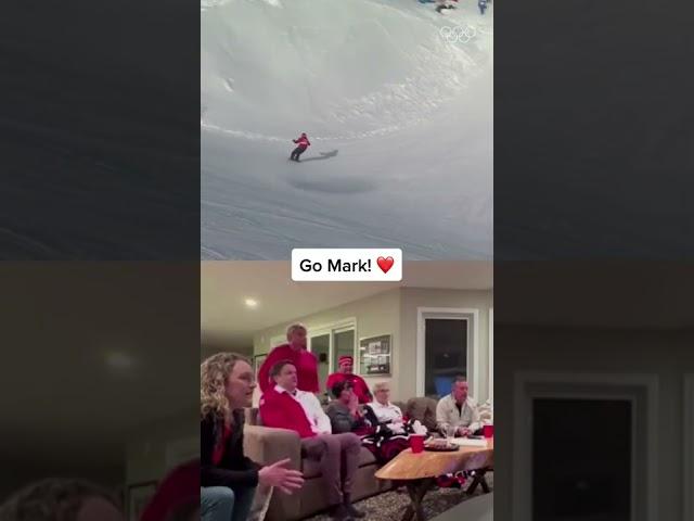 Mark McMorris’ family reaction ️