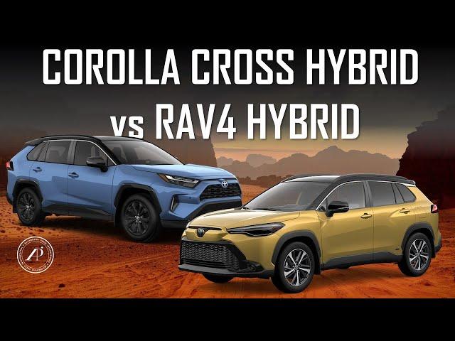 HOW TO DECIDE BETWEEN COROLLA CROSS & RAV4 HYBRIDS